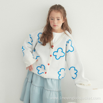 Youth Children Sweater Knit Cardigan